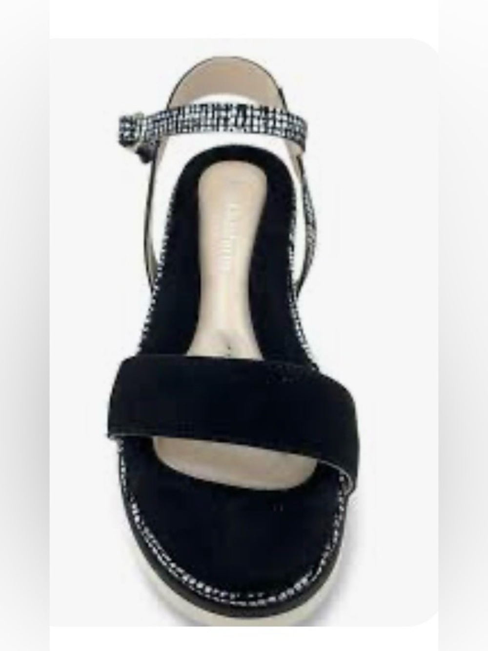 Bella Comforto Dahlia Suede and Leather Wedge Sandals